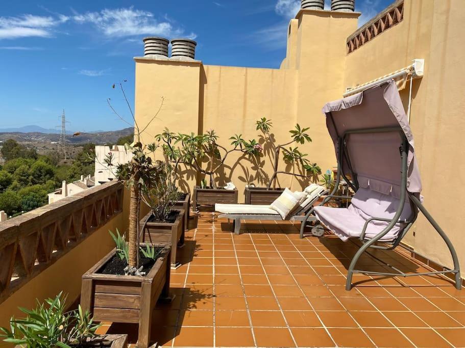 فيلا Espectacular Atico Duplex Con 2 Terrazas & Piscina مالقة المظهر الخارجي الصورة